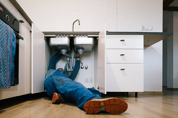 Professional Drain Cleaning technician working in Monterey, TN